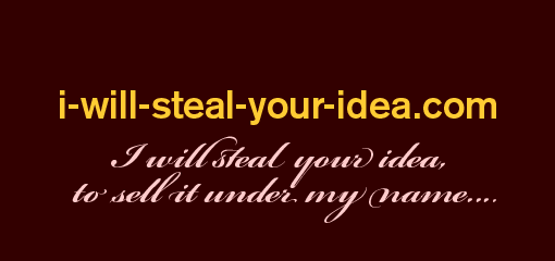 i will steal your idea...